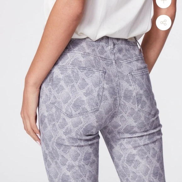 Paige  hoxton slim ouseam slit jeans bnwt size 26 - Picture 5 of 11